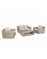 Kettler Palma Luxe 2 Seater Lounge Sofa Set - Oyster