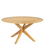 Alexander Rose Tivoli Roble Round Table with Cross Base 125cm