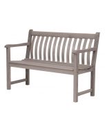 Alexander Rose Acacia Grey Painted Broadfield Bench 4ft