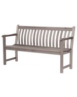Alexander Rose Acacia Grey Painted Broadfield Bench 5ft