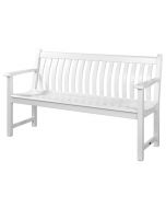 Alexander Rose Acacia White Painted Broadfield Bench 5ft