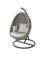 Alexander Rose Cordial Luxe Lucy Chair with Cantilever Frame - Light Grey