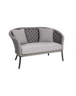 Alexander Rose Cordial Luxe Light Grey 2 Seater Sofa 