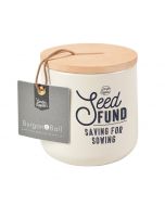 Burgon and Ball Seed Fund Money Box - Stone           