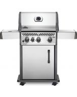 Napoleon Rogue XT 425 Gas BBQ with Infrared Side Burner - Stainless Steel