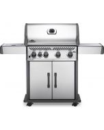 Napoleon Rogue XT 525 Gas BBQ with Infrared Side Burner - Stainless Steel