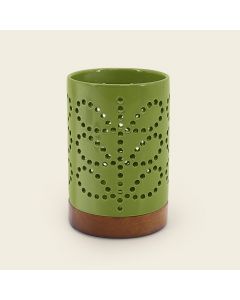 Orla Kiely Ceramic Lantern - Olive