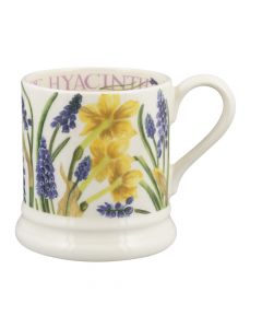 Emma Bridgewater Tete-A-Tete and Grape Hyacinth 1/2 Pint Mug