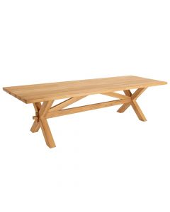 Alexander Rose Teak Plank Table 240 x 100cm