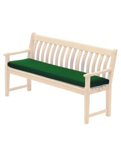 Alexander Rose Olefin 5ft Bench Cushion - Green