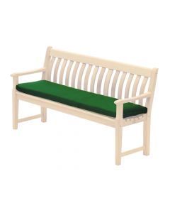 Alexander Rose Polyester 5ft Bench Cushion - Green