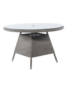 Alexander Rose Monte Carlo Round Table 120 cm - Glass Top