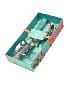 Burgon and Ball Trowel and Secateurs Gift Set - Flora and Fauna