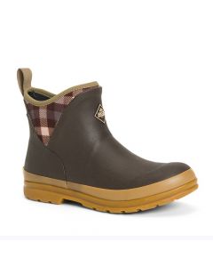 Muck Boot Womens Originals Ankle - Brown Plaid