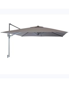 Kettler 2.5m Square Wall Mounted Free Arm Parasol - Taupe