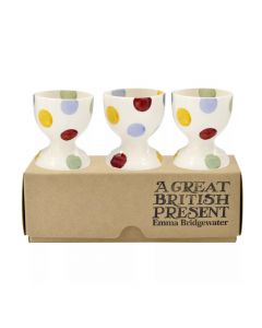 Emma Bridgewater Polka Dot Set Of 3 Egg Cups