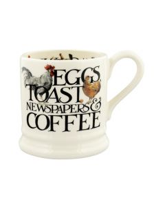 Emma Bridgewater Rise and Shine Eggs and Toast 1/2 Pint Mug